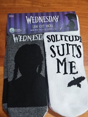 Wednesday Low Cut Socks - 10 Pack